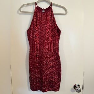 Sequin Mini Dress